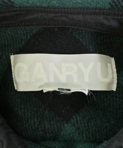 GANRYU（ガンリュウ）カジュアルシャツ 緑 サイズ:M メンズ/2200689137082