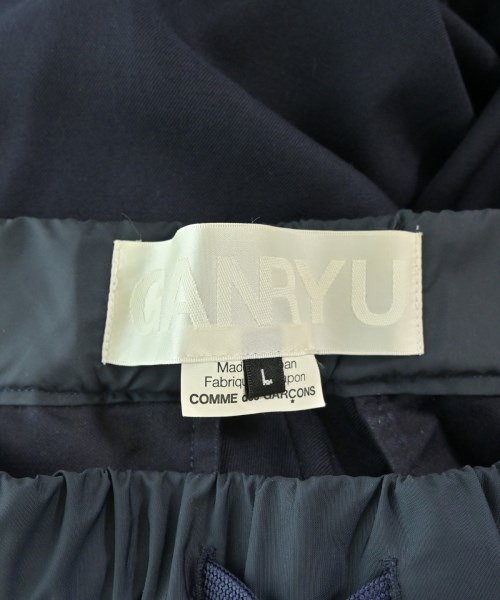GANRYU（ガンリュウ）クロップドパンツ 紺 サイズ:L メンズ/2200685629055