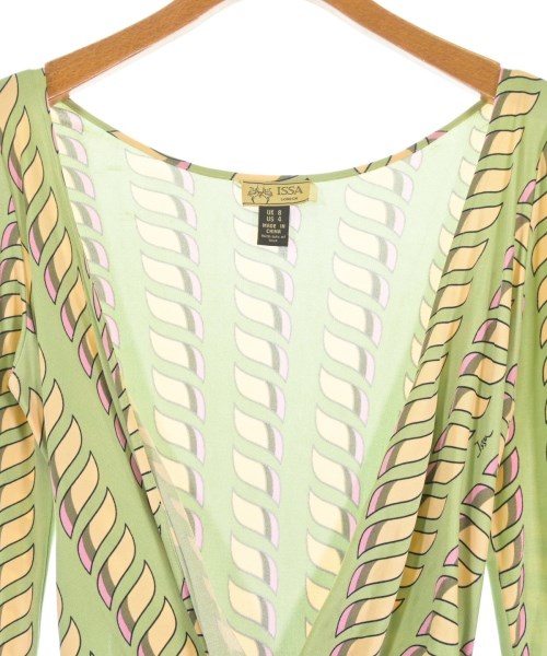 ISSA LONDON（イッサロンドン）ワンピース 緑 サイズ:8(S位) レディース/2200609488027