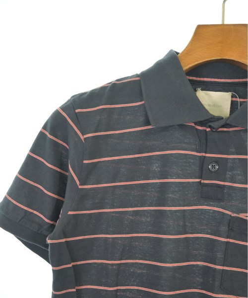 Band Of Outsiders（バンドオブアウトサイダーズ）ポロシャツ 紺 サイズ:0(XS位) メンズ/2200620617796