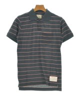 Band Of Outsiders（バンドオブアウトサイダーズ）ポロシャツ 紺 サイズ:0(XS位) メンズ/2200620617796