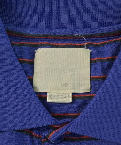 Band Of Outsiders（バンドオブアウトサイダーズ）ポロシャツ 紫 サイズ:0(XS位) メンズ/2200620617802