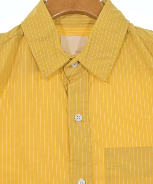 Band Of Outsiders（バンドオブアウトサイダーズ）カジュアルシャツ 黄 サイズ:0(XS位) メンズ/2200620617864