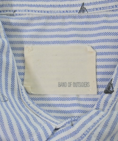 Band Of Outsiders（バンドオブアウトサイダーズ）カジュアルシャツ 青 サイズ:XS メンズ/2200620617871