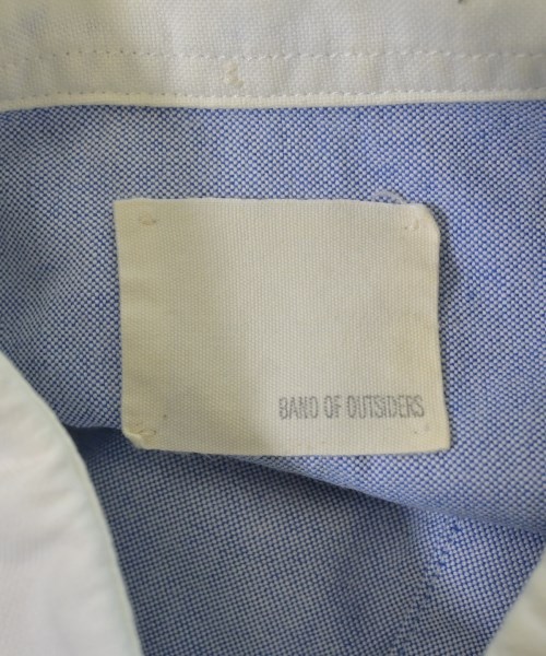 Band Of Outsiders（バンドオブアウトサイダーズ）カジュアルシャツ 青 サイズ:XS メンズ/2200620617888