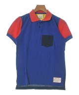 Band Of Outsiders（バンドオブアウトサイダーズ）ポロシャツ 青 サイズ:0(XS位) メンズ/2200620617970