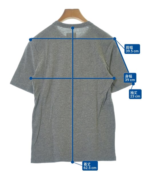 Band Of Outsiders（バンドオブアウトサイダーズ）Tシャツ・カットソー グレー サイズ:0(XS位) メンズ/2200620617987