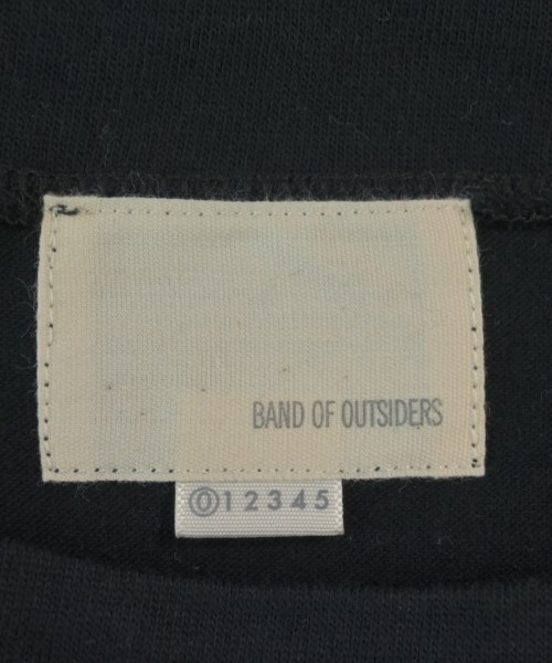 Band Of Outsiders（バンドオブアウトサイダーズ）Tシャツ・カットソー 黒 サイズ:0(XS位) メンズ/2200627521690