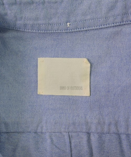 Band Of Outsiders（バンドオブアウトサイダーズ）カジュアルシャツ 青 サイズ:XS メンズ/2200627521799