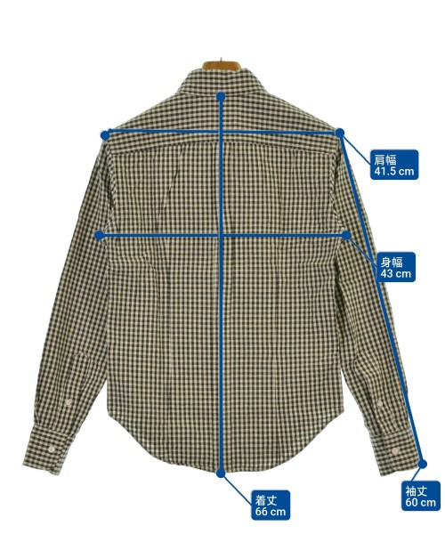 Band Of Outsiders（バンドオブアウトサイダーズ）カジュアルシャツ 黒 サイズ:0(XS位) メンズ/2200627521805