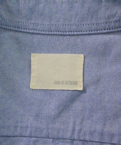 Band Of Outsiders（バンドオブアウトサイダーズ）カジュアルシャツ 青 サイズ:0(XS位) メンズ/2200627521904