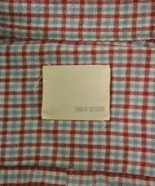 Band Of Outsiders（バンドオブアウトサイダーズ）カジュアルシャツ 赤 サイズ:XS メンズ/2200641800320