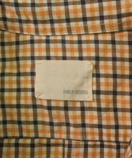 Band Of Outsiders（バンドオブアウトサイダーズ）カジュアルシャツ オレンジ サイズ:XS メンズ/2200641800337