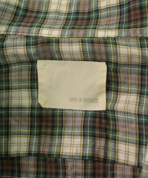 Band Of Outsiders（バンドオブアウトサイダーズ）カジュアルシャツ 緑 サイズ:XS メンズ/2200641800429