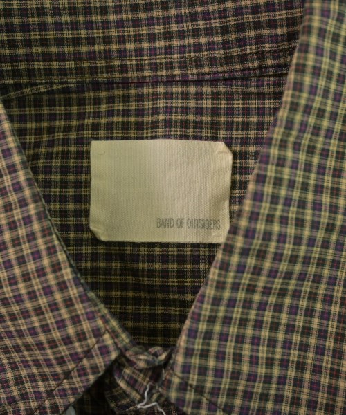 Band Of Outsiders（バンドオブアウトサイダーズ）カジュアルシャツ ベージュ サイズ:XS メンズ/2200641800436