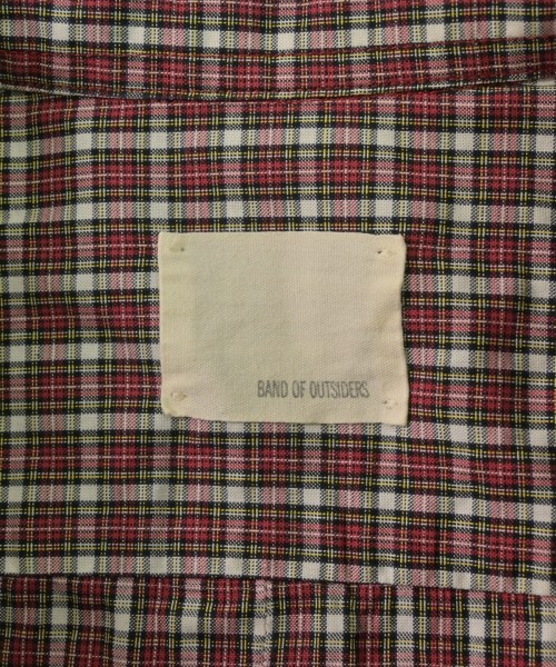Band Of Outsiders（バンドオブアウトサイダーズ）カジュアルシャツ 赤 サイズ:XS メンズ/2200641800443