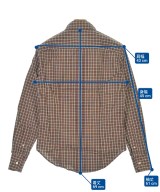 Band Of Outsiders（バンドオブアウトサイダーズ）カジュアルシャツ 赤 サイズ:XS メンズ/2200641800443