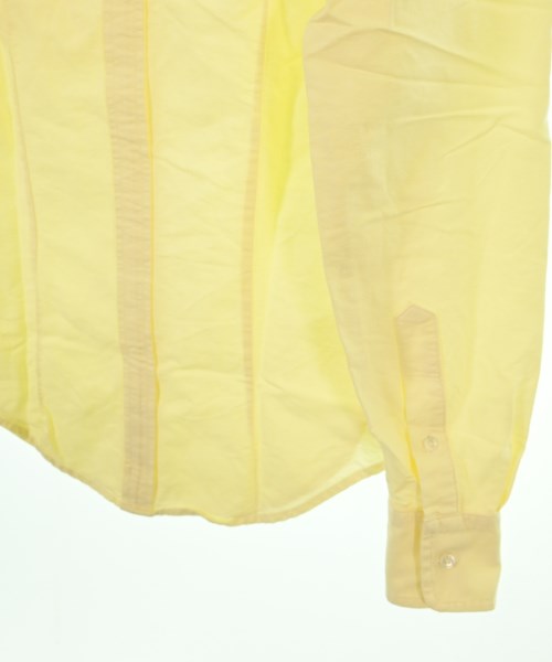 Band Of Outsiders（バンドオブアウトサイダーズ）カジュアルシャツ 黄 サイズ:XS メンズ/2200641800450