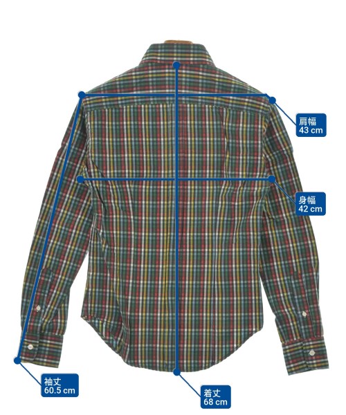 Band Of Outsiders（バンドオブアウトサイダーズ）カジュアルシャツ その他（柄物・カラフル） サイズ:0(XS位) メンズ/2200641800474