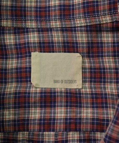 Band Of Outsiders（バンドオブアウトサイダーズ）カジュアルシャツ 紺 サイズ:XS メンズ/2200641800504