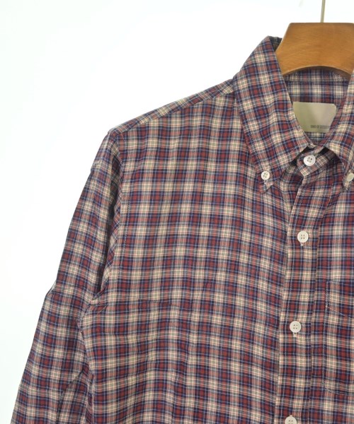 Band Of Outsiders（バンドオブアウトサイダーズ）カジュアルシャツ 紺 サイズ:XS メンズ/2200641800504