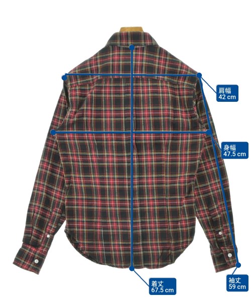 Band Of Outsiders（バンドオブアウトサイダーズ）カジュアルシャツ 緑 サイズ:XS メンズ/2200641800528