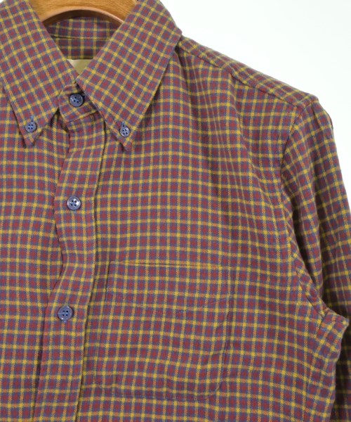 Band Of Outsiders（バンドオブアウトサイダーズ）カジュアルシャツ 赤 サイズ:XS メンズ/2200641800535