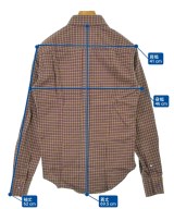 Band Of Outsiders（バンドオブアウトサイダーズ）カジュアルシャツ 赤 サイズ:XS メンズ/2200641800535