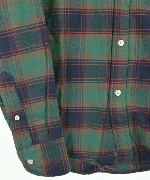 Band Of Outsiders（バンドオブアウトサイダーズ）カジュアルシャツ 緑 サイズ:0(XS位) メンズ/2200641800542