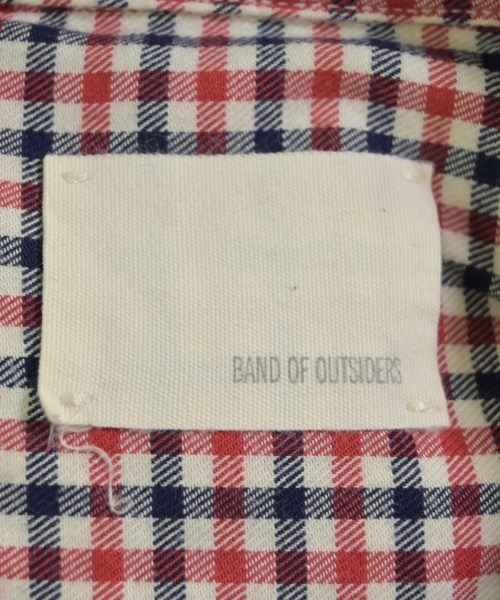 Band Of Outsiders（バンドオブアウトサイダーズ）カジュアルシャツ 赤 サイズ:XS メンズ/2200641800559
