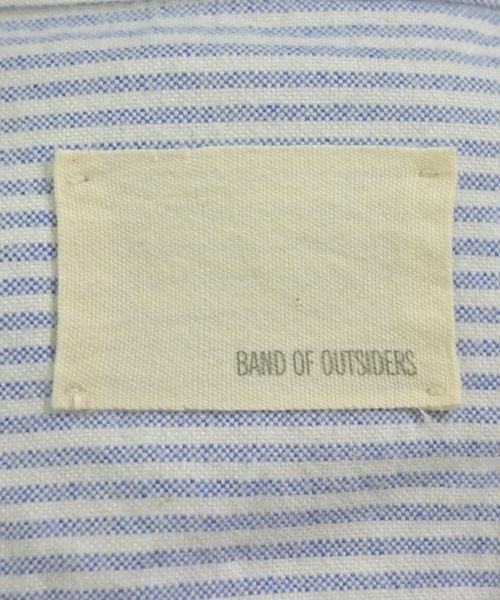 Band Of Outsiders（バンドオブアウトサイダーズ）カジュアルシャツ 青 サイズ:0(XS位) メンズ/2200641800566