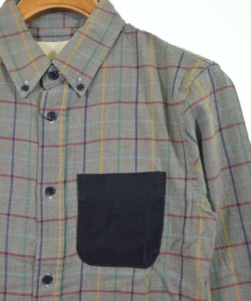 Band Of Outsiders（バンドオブアウトサイダーズ）カジュアルシャツ グレー サイズ:0(XS位) メンズ/2200641800573