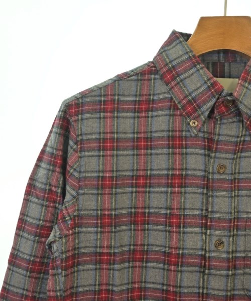 Band Of Outsiders（バンドオブアウトサイダーズ）カジュアルシャツ グレー サイズ:0(XS位) メンズ/2200641800580