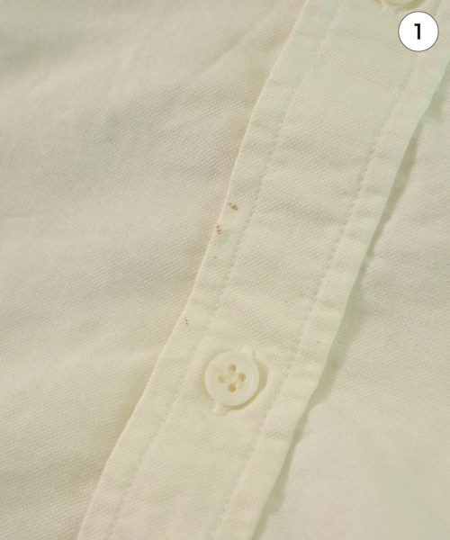 Band Of Outsiders（バンドオブアウトサイダーズ）カジュアルシャツ 白 サイズ:XS メンズ/2200641800597