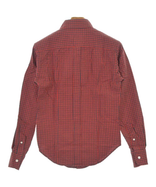 Band Of Outsiders（バンドオブアウトサイダーズ）カジュアルシャツ 赤 サイズ:0(XS位) メンズ/2200641800610