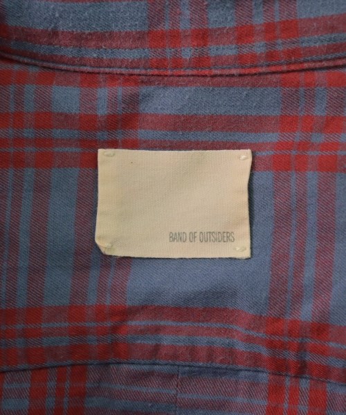 Band Of Outsiders（バンドオブアウトサイダーズ）カジュアルシャツ 青 サイズ:XS メンズ/2200641800627