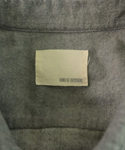 Band Of Outsiders（バンドオブアウトサイダーズ）カジュアルシャツ グレー サイズ:0(XS位) メンズ/2200641800634
