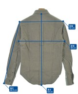 Band Of Outsiders（バンドオブアウトサイダーズ）カジュアルシャツ グレー サイズ:0(XS位) メンズ/2200641800634