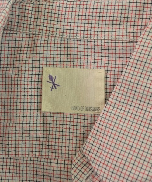Band Of Outsiders（バンドオブアウトサイダーズ）カジュアルシャツ 白 サイズ:XS メンズ/2200641800696