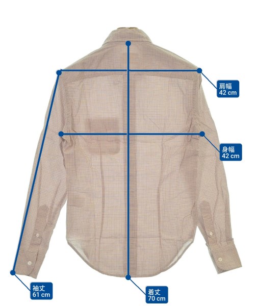 Band Of Outsiders（バンドオブアウトサイダーズ）カジュアルシャツ 白 サイズ:XS メンズ/2200641800696