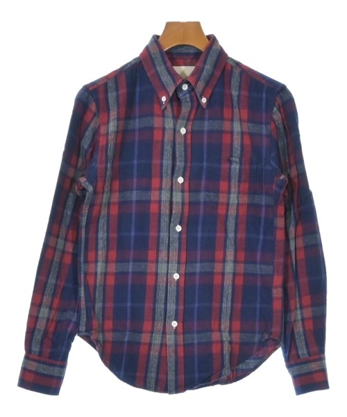 Band Of Outsiders(バンドオブアウトサイダーズ)カジュアルシャツ 紺 サイズ:0(XS位)/2200632927487
