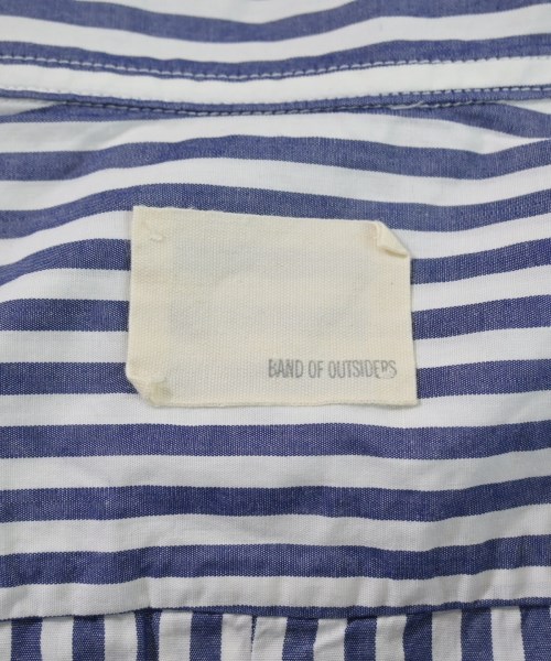 Band Of Outsiders（バンドオブアウトサイダーズ）カジュアルシャツ 紺 サイズ:XS メンズ/2200632927500