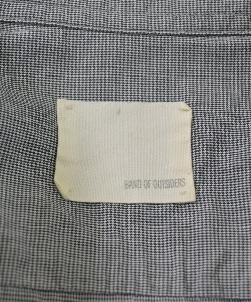 Band Of Outsiders（バンドオブアウトサイダーズ）カジュアルシャツ 黒 サイズ:XS メンズ/2200632927531