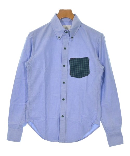 Band Of Outsiders(バンドオブアウトサイダーズ)カジュアルシャツ 青 サイズ:0(XS位)/2200632927548