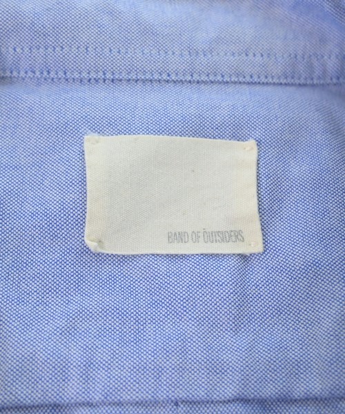 Band Of Outsiders（バンドオブアウトサイダーズ）カジュアルシャツ 青 サイズ:0(XS位) メンズ/2200632927548