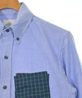 Band Of Outsiders（バンドオブアウトサイダーズ）カジュアルシャツ 青 サイズ:0(XS位) メンズ/2200632927548