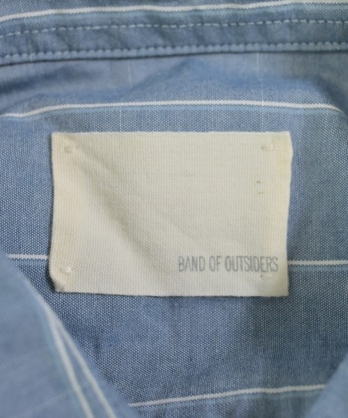 Band Of Outsiders（バンドオブアウトサイダーズ）カジュアルシャツ 青 サイズ:XS メンズ/2200632927579