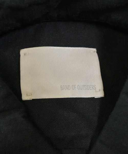 Band Of Outsiders（バンドオブアウトサイダーズ）カジュアルシャツ 黒 サイズ:XS メンズ/2200632927593