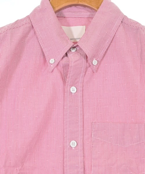 Band Of Outsiders（バンドオブアウトサイダーズ）カジュアルシャツ 赤 サイズ:0(XS位) メンズ/2200632927623