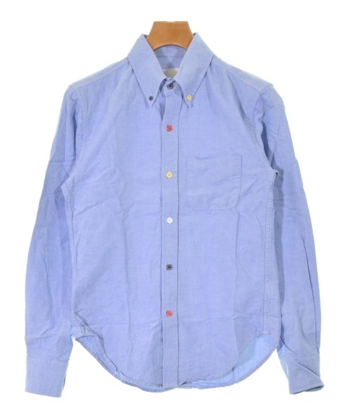 Band Of Outsiders(バンドオブアウトサイダーズ)カジュアルシャツ 青 サイズ:XS/2200632927630